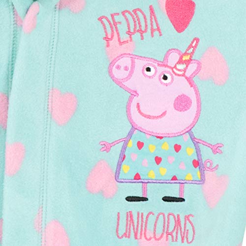 Peppa Pig Bata para Niñas Unicornio Azul 4-5 Años