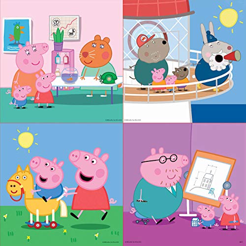 Peppa Pig - Puzzle progresivo, 12, 20 y 25 piezas (Educa Borrás 16817) , color/modelo surtido