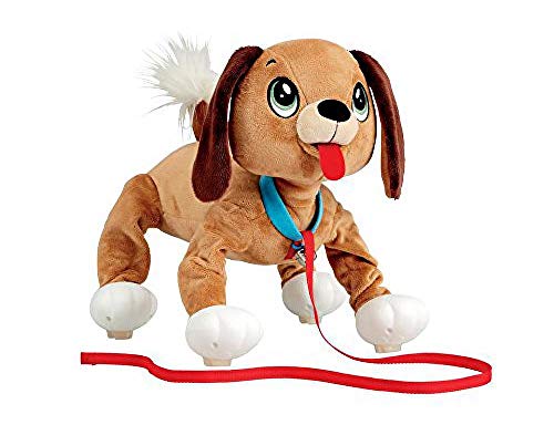 Peppy Pup - Peluche Perrito Camina Contigo (Giochi Preziosi PEP00300)