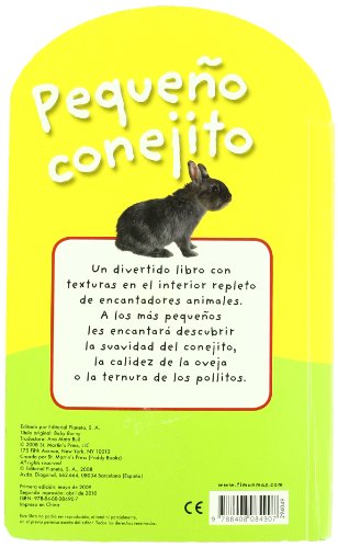 Pequeño conejito: Con texturas en el interior (Libros con texturas)