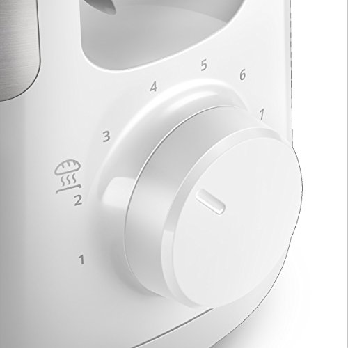 Philips Viva Collection HD2692/00 1slice(s) 1030W Metálico, Color blanco - Tostador (1 rebanada(s), Metálico, Blanco, Metal, De plástico, Botones, Giratorio, 0,85 m, China)