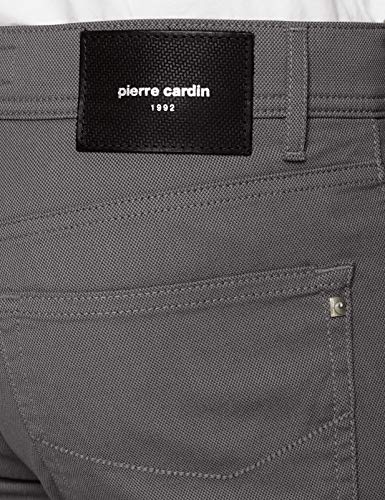 Pierre Cardin Lyon Voyage Five Pocket Piquet Pantalones, Gris (Anthrazit 27), W38/L32 (Talla del Fabricante: 38/32) para Hombre