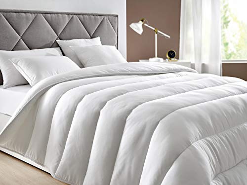 Pikolin Home - Edredón/Relleno nórdico  hipoalergénico de fibra Aloe Vera, invierno, 400gr/m², 150x220cm-Cama 90 (Todas las medidas)