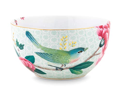 Pip Studio Blushing Birds - Cuenco (12 cm), color blanco