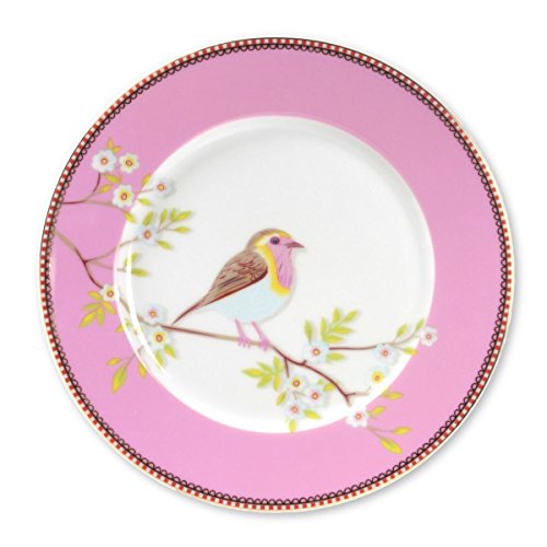 PiP Studio Early Bird plato rosa 21 cm