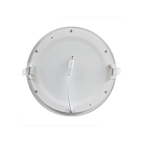 Placa LED 20W Circular SuperSlim (Pack 2) Downlight LED Empotrado Φ225mm Blanco Frío 6000K-6500k 1800 Lúmenes ONSSI LED