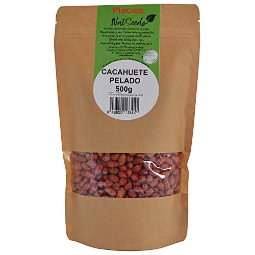 Placias Natseeds Cacahuete Pelado 500 gr