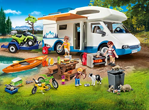 PLAYMOBIL 9318 - Family Fun Camping Aventura, a Partir de 4 Años