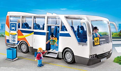 PLAYMOBIL City Life Autobús Escolar, A partir de 4 Años (5106)