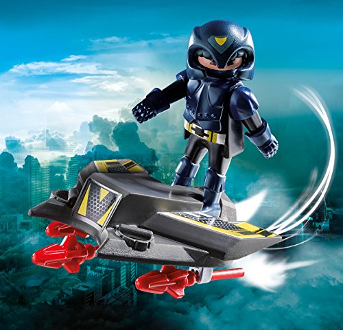 PLAYMOBIL Especiales Plus- Espía con Jet, única (9086)