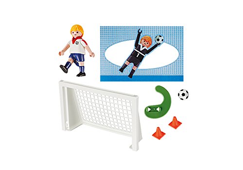 Playmobil Fútbol- Maleta Playmobil Playset, 5,5 x 21 x 16,3 cm (5654)