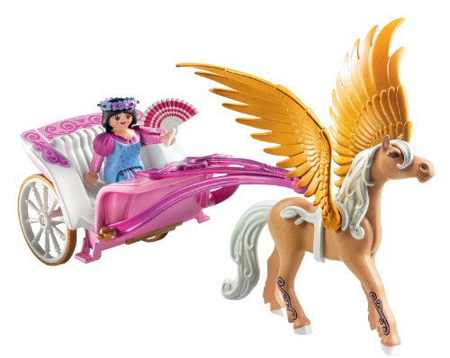 PLAYMOBIL Future Planet - Princesas Pegaso con Carruaje, Princesas Pegaso con Carruaje, Multicolor, 25 x 10 x 20 cm, (626700)