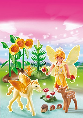 PLAYMOBIL Hadas - Princess Hada con Pegaso Playsets de Figuras de jugete 5353