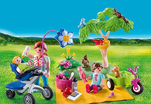 PLAYMOBIL- Maletín Grande Picnic Familiar, única (9103)