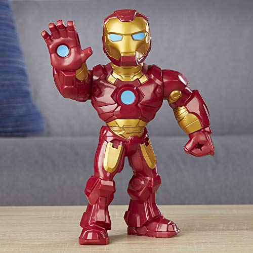 Playskool Heroes- Mega Mighties Avengers Iron Man, Multicolor (Hasbro E4150ES0)