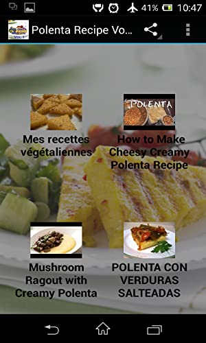 Polenta Recipes Videos Vol 1