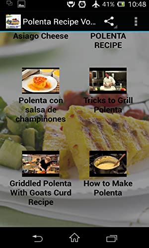 Polenta Recipes Videos Vol 2