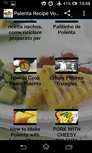 Polenta Recipes Videos Vol 2