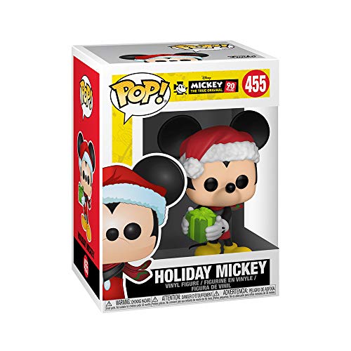 Pop! Disney Mickey 90th - Figura de Vinilo Holiday Mickey