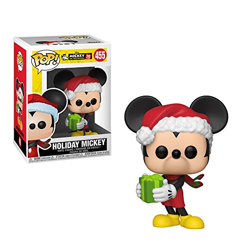 Pop! Disney Mickey 90th - Figura de Vinilo Holiday Mickey