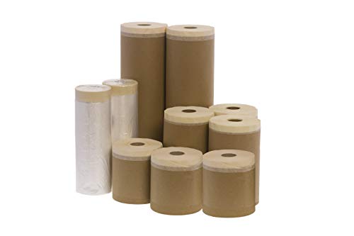 PREMIUN PROFESIONAL Rollo de cinta de pintor- carrocero + papel protector 15 cm x 45 metros (3 UD). OFERTA ESTE MES- ENVIO GRATIS 24/48 H (DIAS LABORABLES