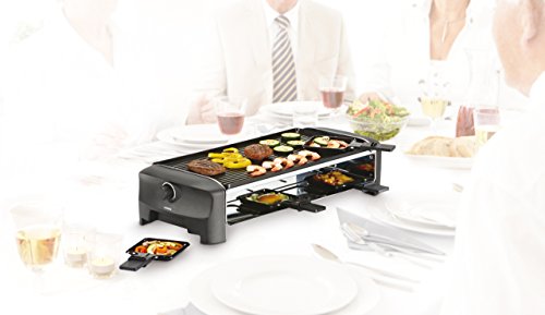 Princess 162840 Teppanyaki Party – Parrilla, Raclette y Plancha Reversible