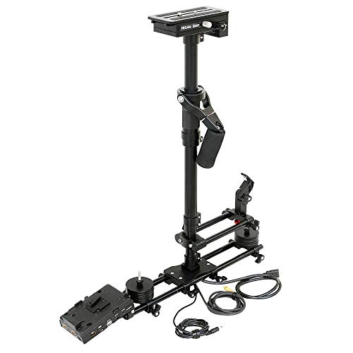 PROAIM Zest - Estabilizador electrónico de Potencia de 5 – 15 kg / 11 – 33 LB – Estructura Modular de Aluminio para Sony Arri Rojo película Cine videocámara de transmisión + Bolsa (ST-Zest)