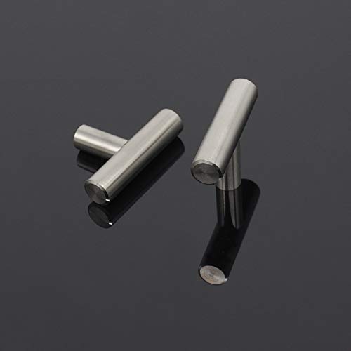 Probrico Pomo de barra en T, de mueble de cocina, acero inoxidable, 12 mm de diámetro