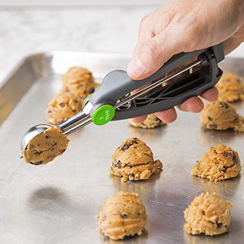 Progressive PrepSolutions Quick Release Small Cookie Scoop, 1 Tbsp.