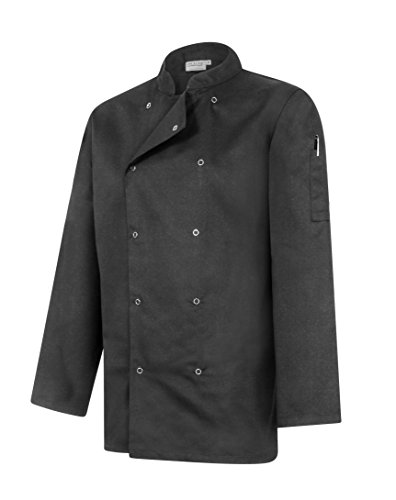 ProLuxe - Chaqueta Chef - Hombre Negro Negro XXL