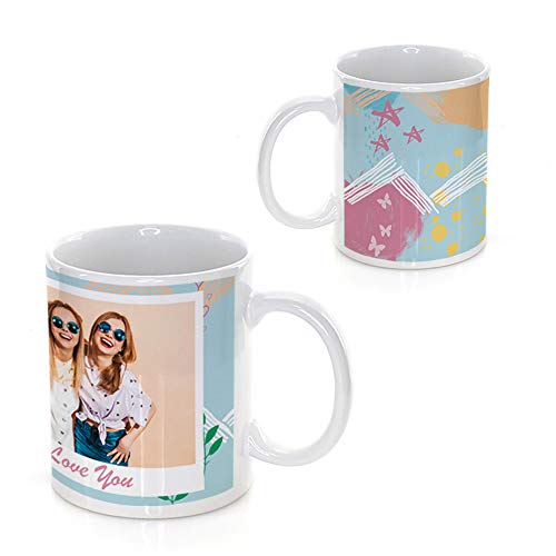 Promo Shop Taza Personalizada (con Nombre) con Diseño Exclusivo Amigas · Tazas Personalizadas a Todo Color (360º Alrededor de la Taza) Gran Amiga Especial en tu Vida