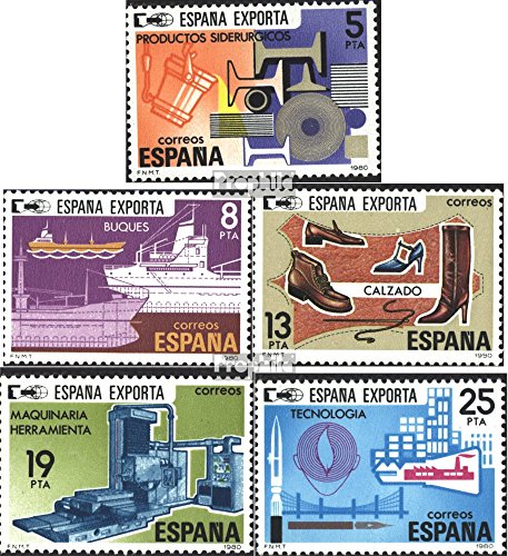 Prophila Collection España Michel.-No..: 2455-2459 (Completa.edición.) 1980 Español Exportación (Sellos para los coleccionistas) Marinero