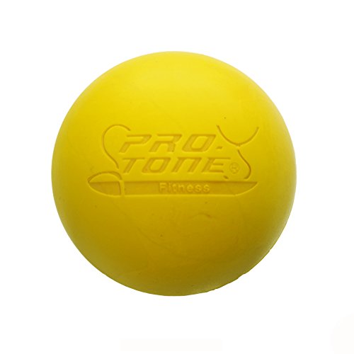 PROTONE Lacrosse Bola para Punto de activación Masaje/rehabilitación/Fisioterapia/Crossfit (Naranja)