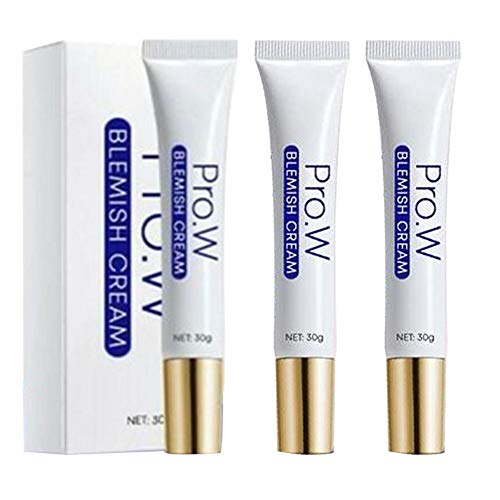 Pro.W Blemish Cream Skin Repair Ungüento Reduce el acné quístico, granos, manchas y cicatrices en la cara, espalda, cuerpo y glúteos