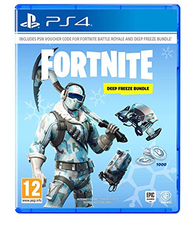 PS4 Slim 1Tb Negra Playstation 4 + Fortnite Lote de Criogenización [Incl 1000 paVos]