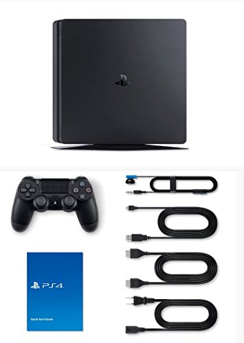 PS4 Slim 1Tb Negra Playstation 4 + Fortnite Lote de Criogenización [Incl 1000 paVos]