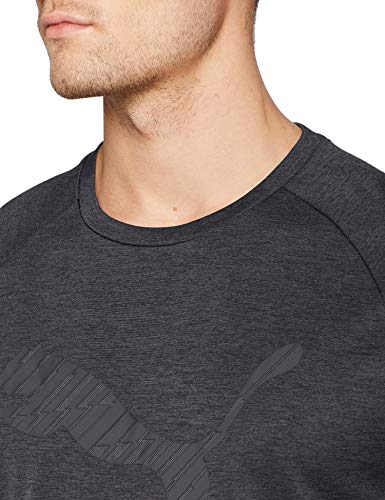 PUMA A.c.e. Heather Cat Camiseta para Hombre, Hombre, Camiseta, 516650, Puerta de Hierro Jaspeado, S