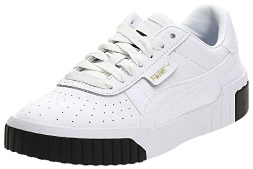 PUMA Cali Wn's, Zapatillas para Mujer, Blanco White Black, 38 EU