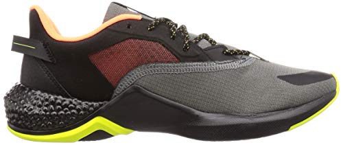 PUMA Hybrid NX Ozone FM, Zapatillas de Running para Hombre, Negro Black-Yellow Alert, 44.5 EU