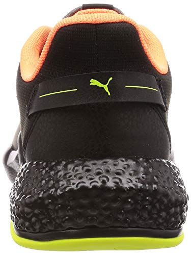 PUMA Hybrid NX Ozone FM, Zapatillas de Running para Hombre, Negro Black-Yellow Alert, 44.5 EU