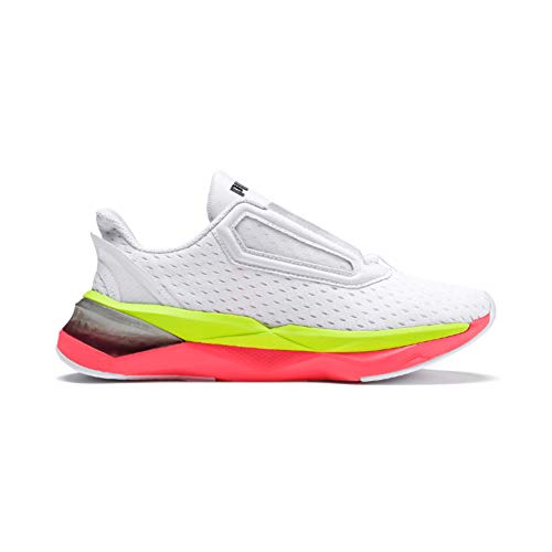 PUMA LQDCell Shatter XT Wn's Zapatillas Deportivas para Interior para Mujer,Blanco ( Puma White-Pink Alert ) , 41 EU