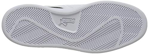 PUMA Smash v2, Zapatillas Unisex Adulto, Negro (Black White Silver), 39 EU