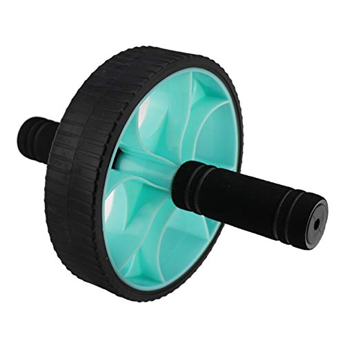 Puraten AB Wheel Gym Tool - Aparato de entrenamiento de abdominales y abdominales, No cero., azul, Tamaño libre