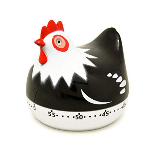 Qazwsxedc para la Cocina Forma de Pollo de 60 Minutos de cocción Cocina mecánica Conde de Down de Alarma del cronómetro decoración de hogares Gadget, Color al Azar DeliveryXY