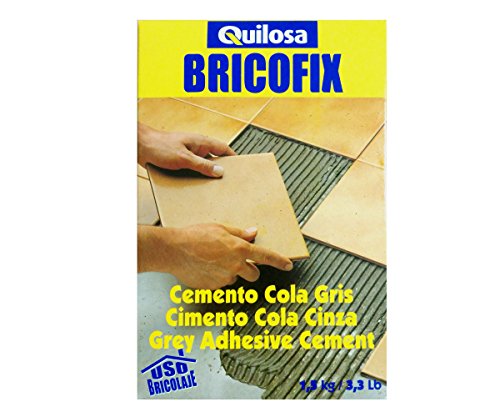 Quilosa T088104 Bricofix Cemento Cola Gris