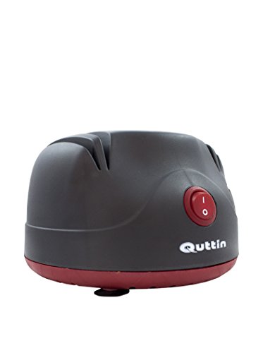 Quttin QT-760565-1 QT-760565-Afilador Eléctrico Compacto, 60w-230v/50Hz, 60 W, Acero Inoxidable