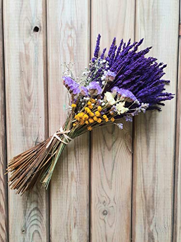 Ramo de Lavanda preservada con Flores secas Decorado