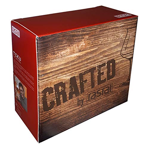 Rastal – Teku 42,5 cl. Caja de regalo – Duo Gift Box – 2 copas universales para degustación de cerveza artesanal –