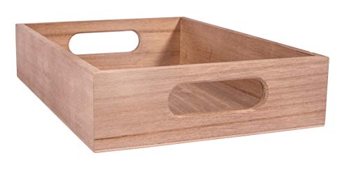 Rayher Bandeja de madera, FSC 100%, naturaleza, 24x17 cm