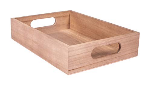 Rayher Bandeja de madera, FSC 100%, naturaleza, 24x17 cm